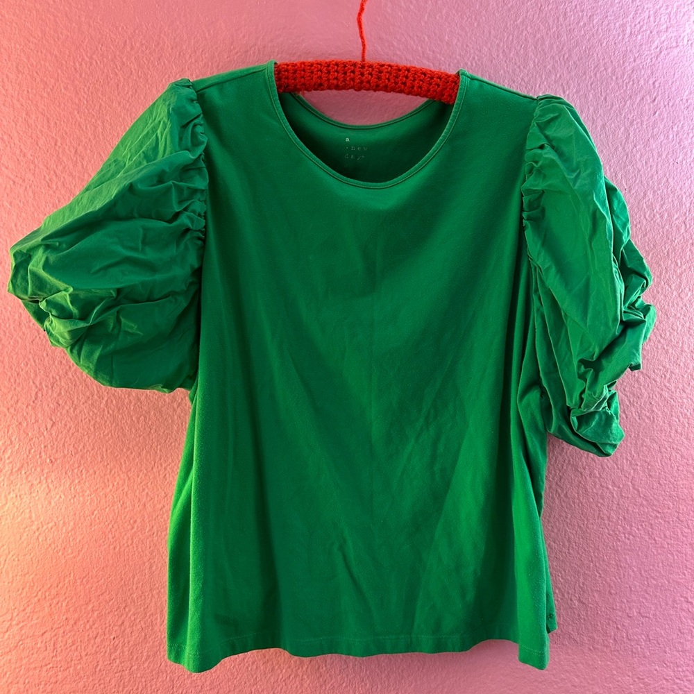 A New Day Puff Top